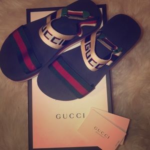 Gucci platform sandals